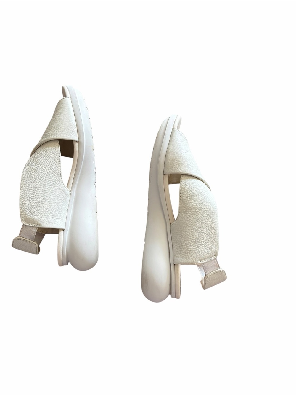 Camper Balloon White Leather Sandals – Size 38